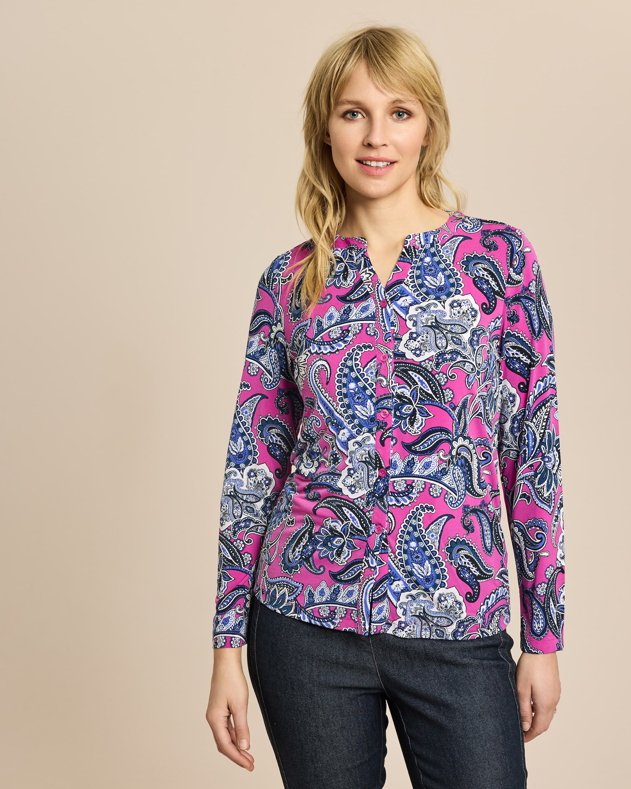 Produktabbildung für Bluse aus Jersey