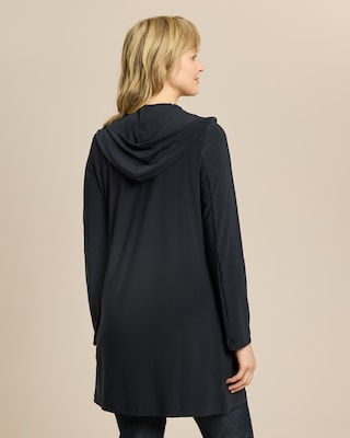 Produktabbildung 4 für Jersey Longjacke mit Kapuze