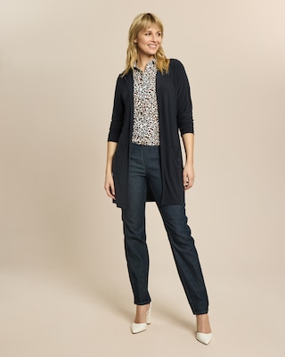 Produktabbildung 3 für Jersey Longjacke mit Kapuze