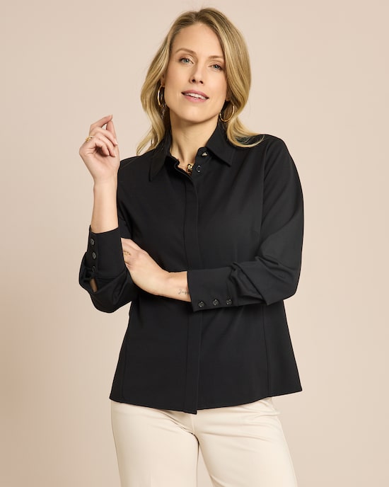 Produktabbildung für Bluse aus sommerlicher Ponte di Roma