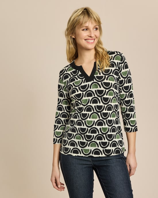 Produktabbildung für Shirt mit Grafikdruck