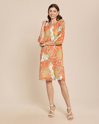 Produktabbildung für Sommerkleid mit Plissee und Paisley