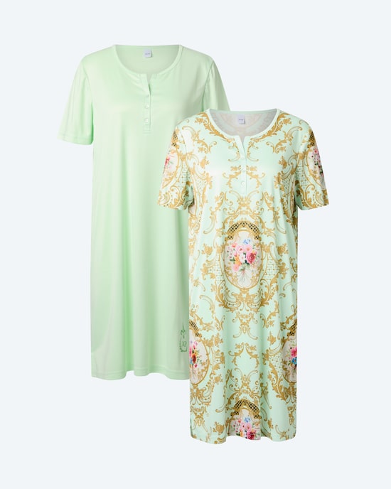 Produktabbildung für Night Shirt "Palais des Fleurs", 2 Stück