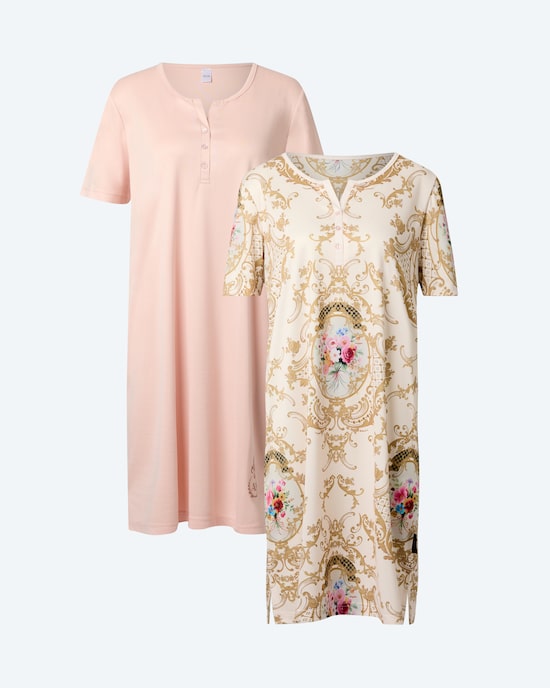Produktabbildung für Night Shirt "Palais des Fleurs", 2 Stück