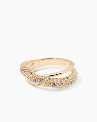 Produktabbildung für Ring mit Saphiren