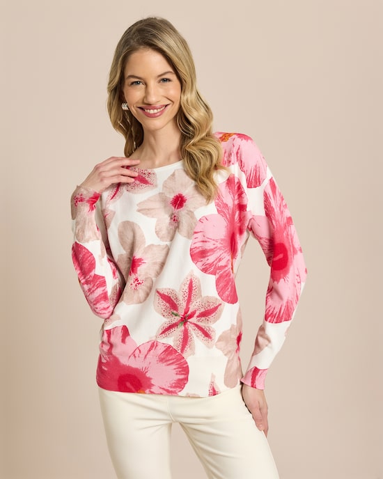 Produktabbildung für Pullover mit Allover Druck