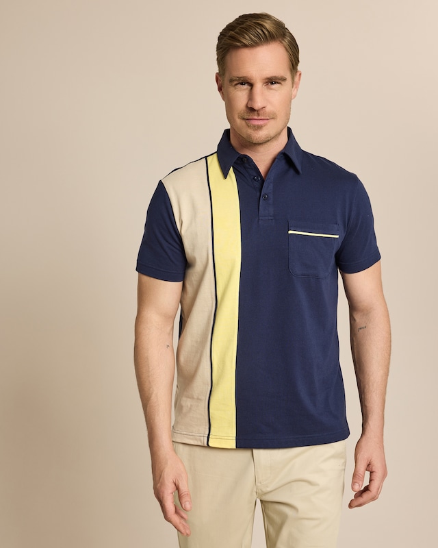 Poloshirt Colour Blocking