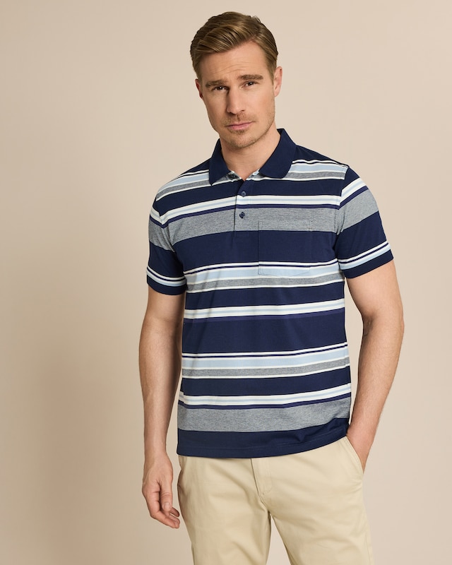 Poloshirt Streifen