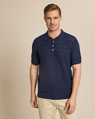 Produktabbildung für Strick-Poloshirt Vacation