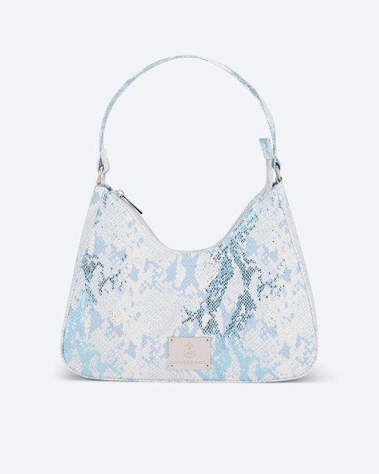 Produktabbildung für Tasche Metallic-Snake Optik