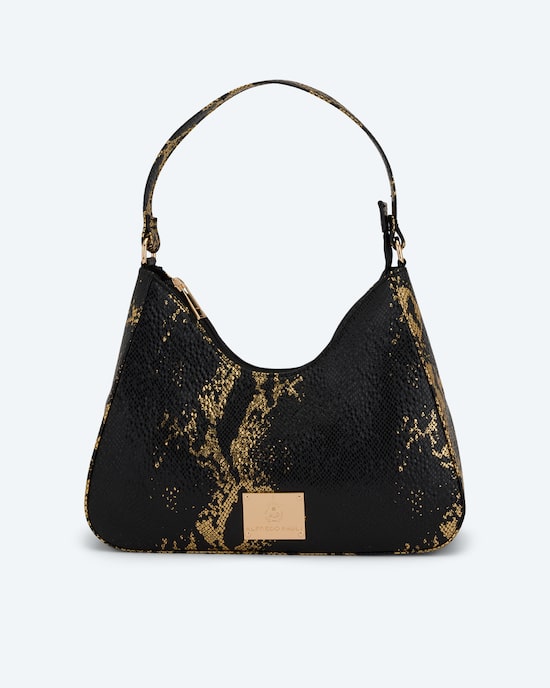 Produktabbildung für Tasche Metallic-Snake Optik