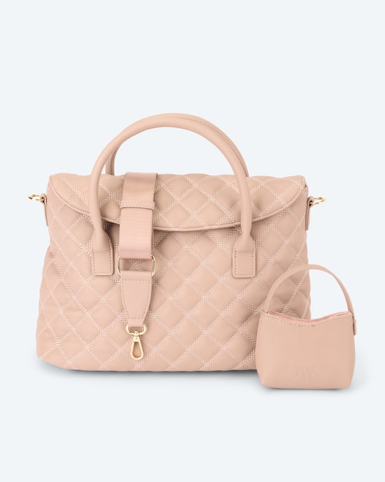 Produktabbildung für Tasche, gesteppte Optik