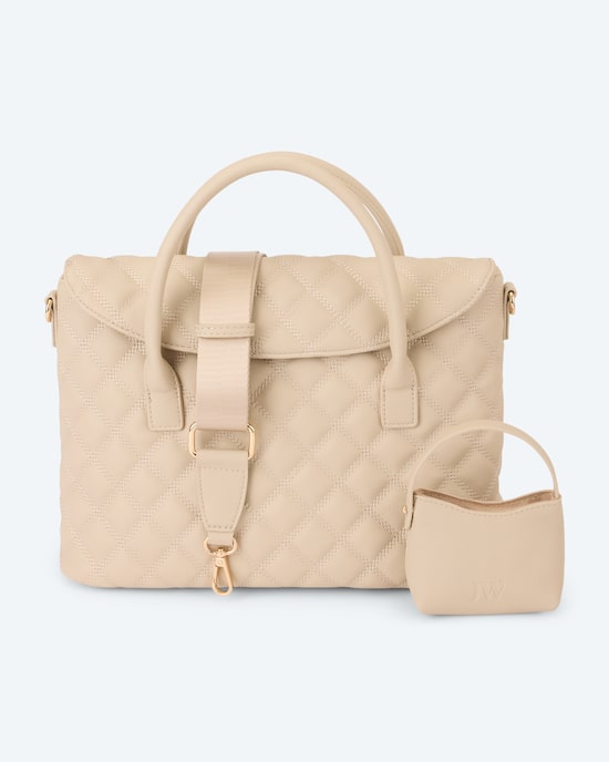 Produktabbildung für Tasche, gesteppte Optik