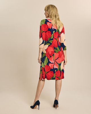 Produktabbildung 3 für Kleid mit Blumendruck