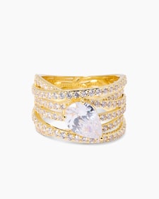 Produktabbildung für Ring mit Zirkonia