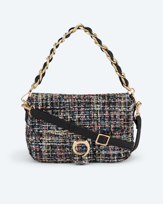 Produktabbildung für Kurzgrifftasche in Boucléoptik