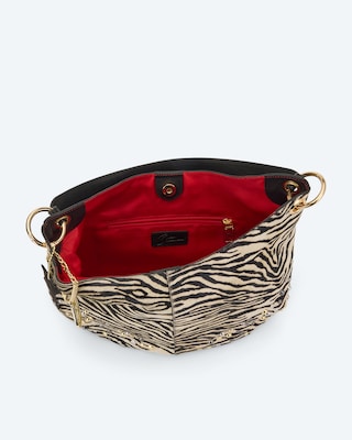 Produktabbildung 4 für Ledertasche Zebra mit Schmuck