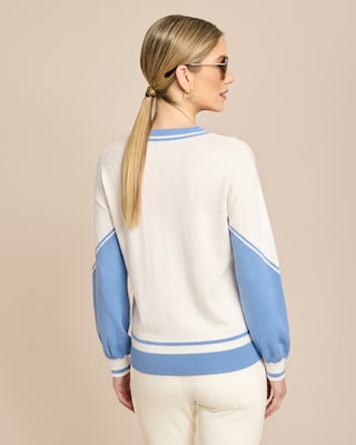 Produktabbildung 3 für Pullover in Bicolor-Optik