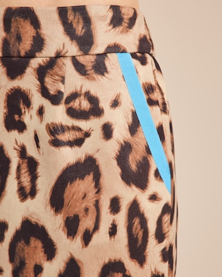 Produktabbildung 5 für Rock in Veloursoptik mit Jaguar-Print