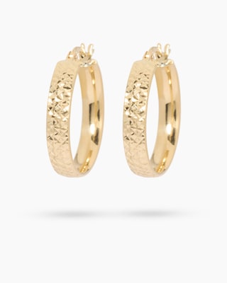 Produktabbildung 2 für Creolen diamantiert