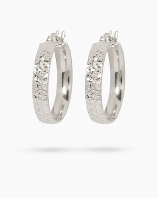 Produktabbildung 3 für Creolen diamantiert