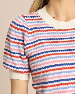 Produktabbildung 5 für Strickpullover mit Puffärmel