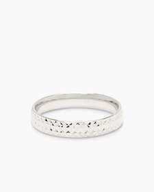 Produktabbildung für Ring mit diamantierter Oberfläche