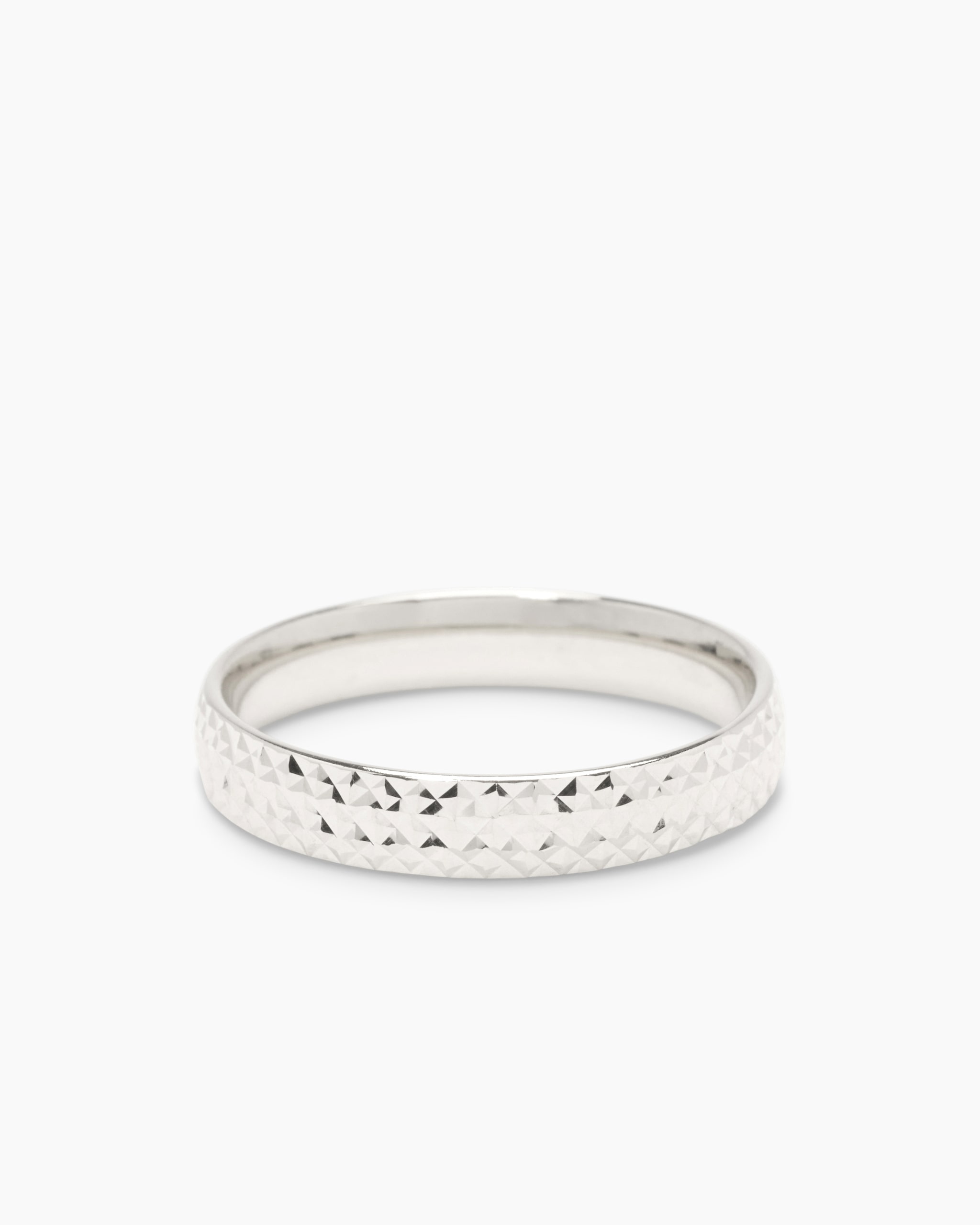 Produktabbildung für Ring mit diamantierter Oberfläche
