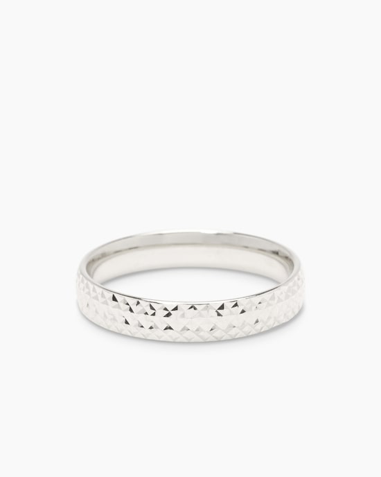 Produktabbildung für Ring mit diamantierter Oberfläche