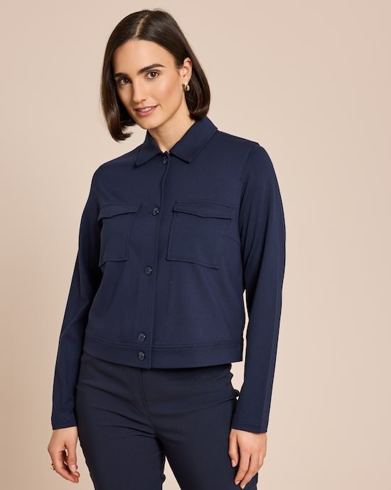 Produktabbildung für Jacke Ponte di Roma mit aufgesetzten Taschen