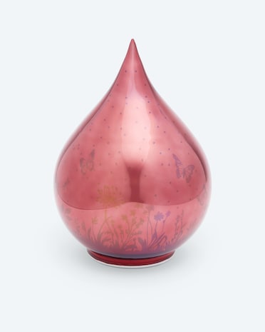 Produktabbildung für LED-Glastropfen "Blumenwiese"