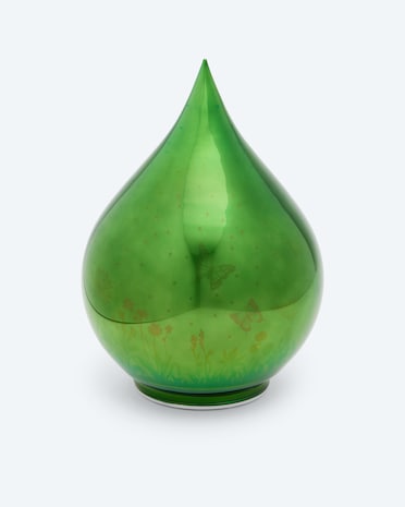 Produktabbildung für LED-Glastropfen "Blumenwiese"