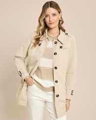 Produktabbildung für Trenchcoat mit Dekoknöpfen