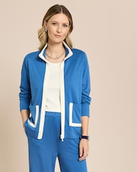 Produktabbildung für Lounge-Jacke mit Kontrast abgesetzt