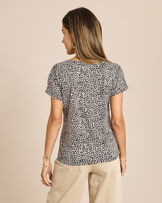 Produktabbildung 4 für Kurzarm Shirt mit Leo Print