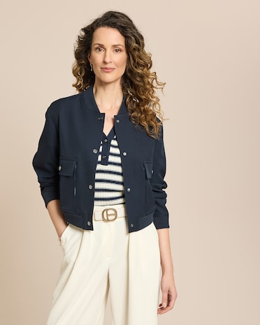 Produktabbildung für Jacke mit Druckknöpfen