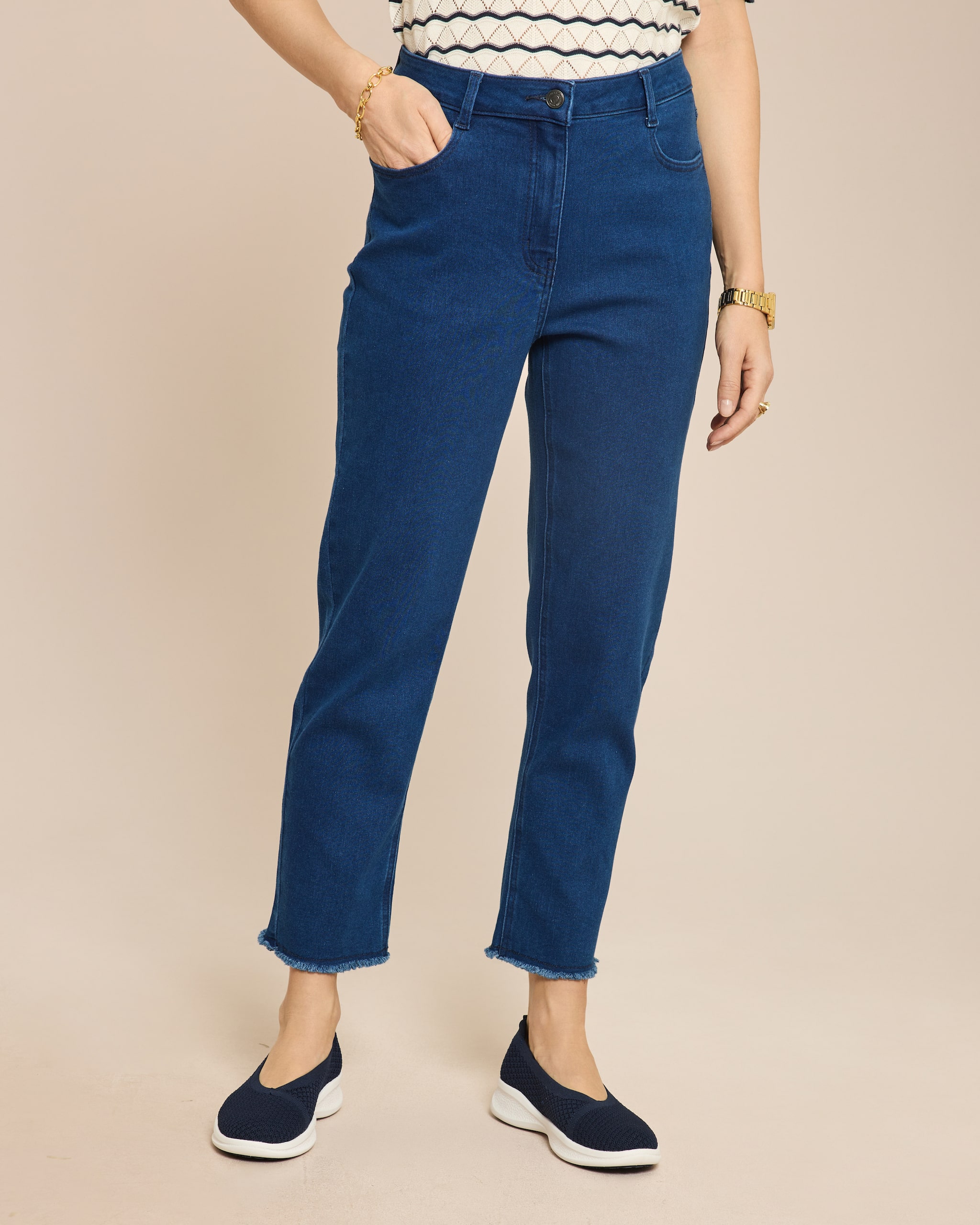 Produktabbildung für Slim Fit Denim Super Stretch 7/8