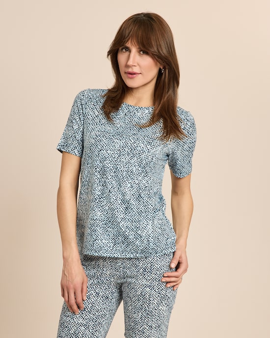 Produktabbildung für Shirt Minimal Bi-Colour-Druck