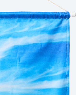 Produktabbildung 4 für LED-Stoff-Wandbild "Strandhaus"