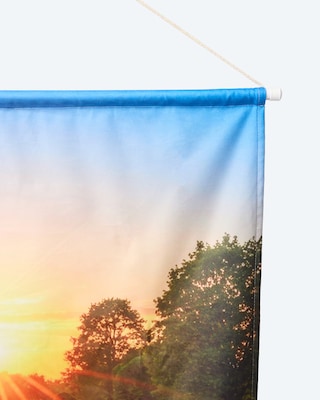 Produktabbildung 3 für LED-Stoff-Wandbild "Blumenwiese"