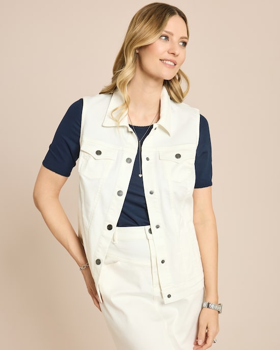 Produktabbildung für Denimweste Super Stretch