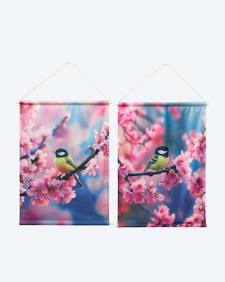 Produktabbildung 1 für LED-Wandbilder "Vögel", 2lg.