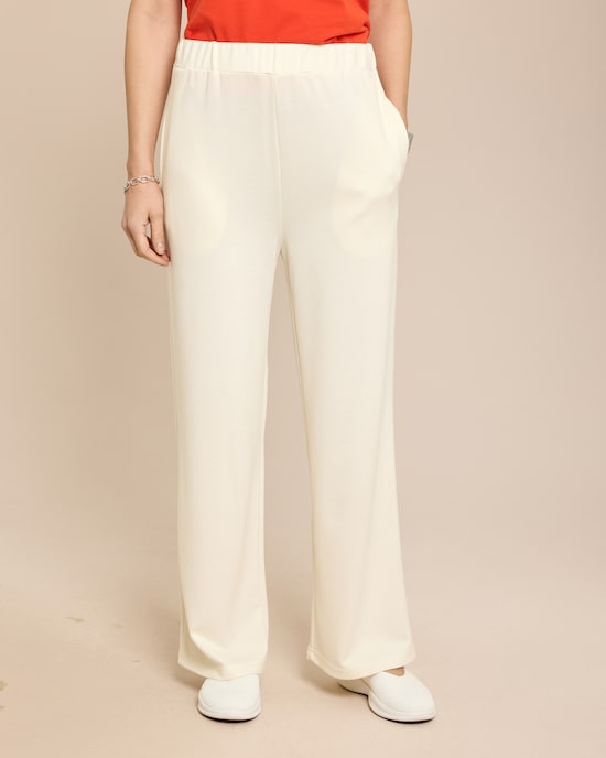 Produktabbildung für Wide Leg Lounge-Hose verkürzt