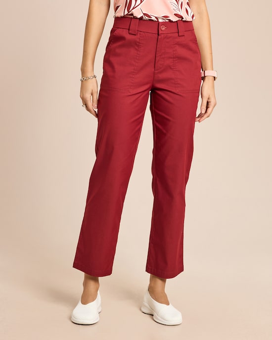 Produktabbildung für Straight Leg Webhose Baumwoll-Stretch