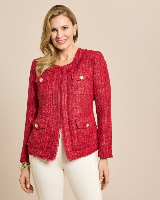 Produktabbildung für Blazer mit Goldknöpfen