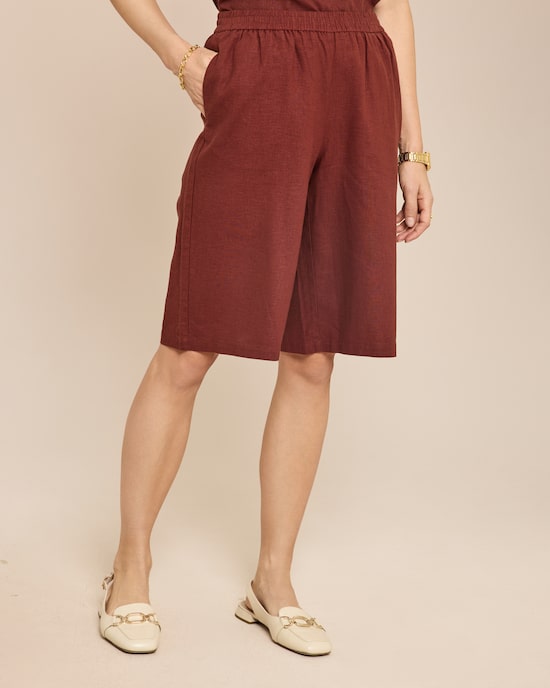 Produktabbildung für Bermuda aus Leinenmix