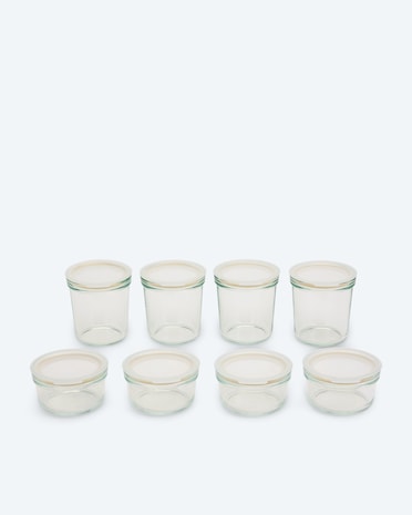 Produktabbildung für Vorratsdosen Set, 8tlg. rund