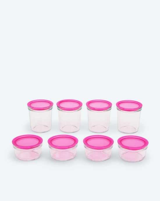 Produktabbildung für Vorratsdosen Set, 8tlg. rund