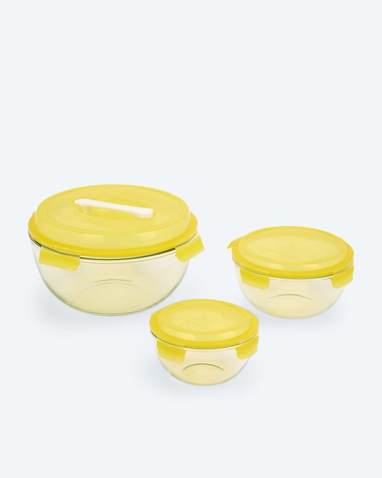 Produktabbildung für Schüssel-Set mit Griff, 3tlg.