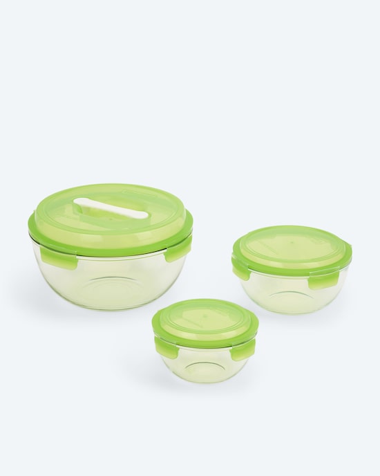 Produktabbildung für Schüssel-Set mit Griff, 3tlg.